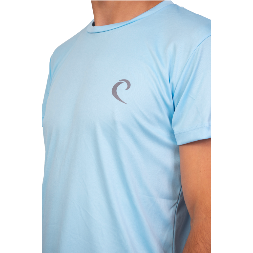Remera Urbana Germain Hombre azul - vista trasera