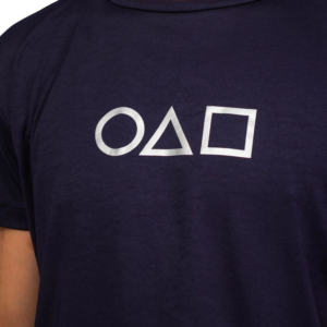 Remera Urbana Kraken Hombre azul - vista trasera