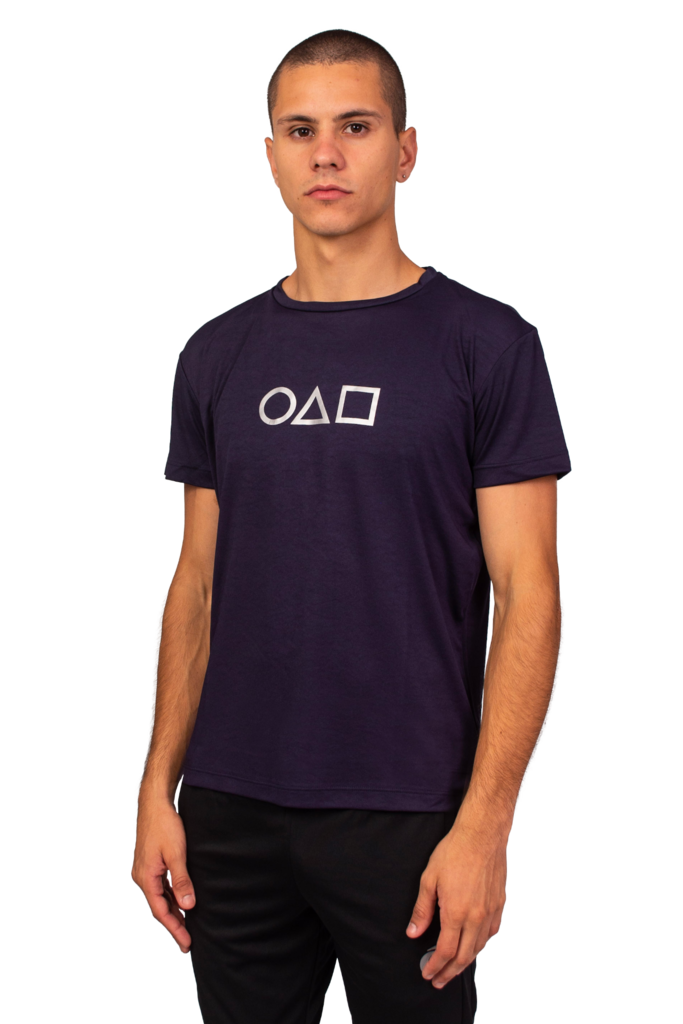 Remera Urbana Kraken Hombre azul - vista frontal