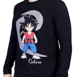 Buzo Urbano Goku Hombre negro - vista frontal