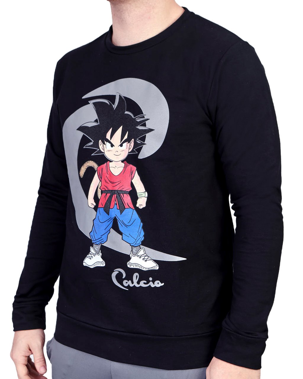 Buzo Urbano Goku Hombre negro - vista frontal