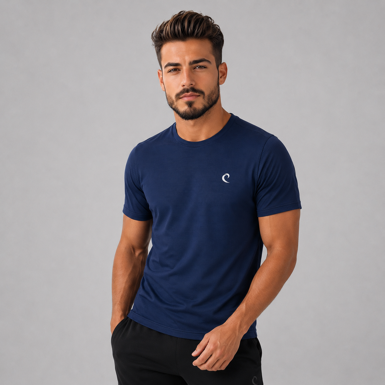 Remera Basica Alek Hombre