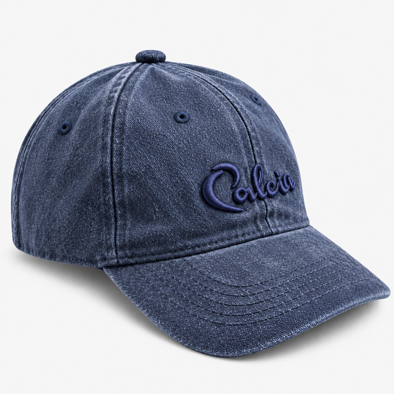 Gorra vaquera bordada “Calcio”