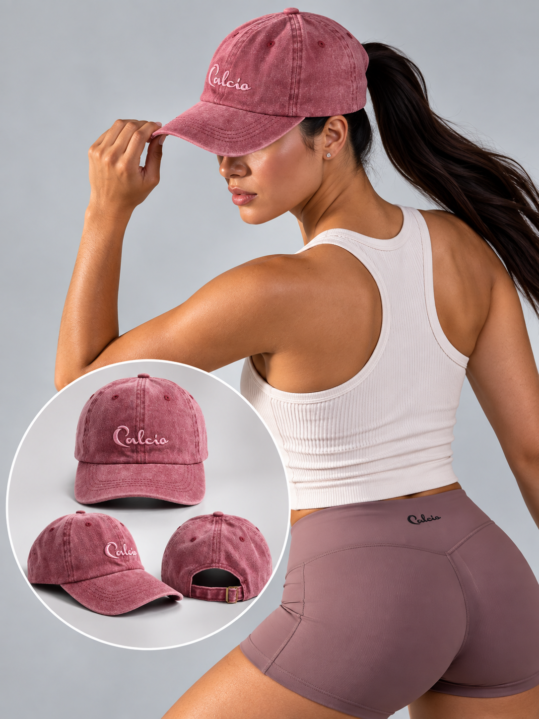 gorra bordo